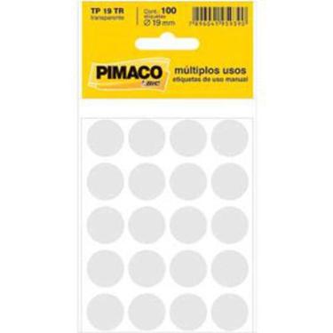 Imagem de Etiqueta Adesiva Tp19 Transparêntete Pimaco