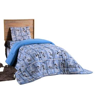 Imagem de Cobertor Coberdrom Edredom Manta Mantinha Soft Solteiro Grossa Toque M