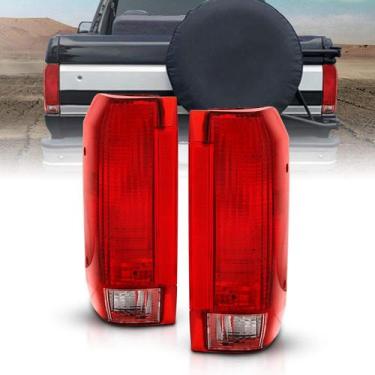 Imagem de Conjunto de montagem de luz traseira AmeriLite Red para Ford Bronco/F1