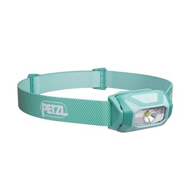Imagem de PETZL Lanterna de cabeça TIKKINA – Compacta, fácil de usar, 300 lúmens, projetada para caminhadas, escalada, corrida e acampamento - verde
