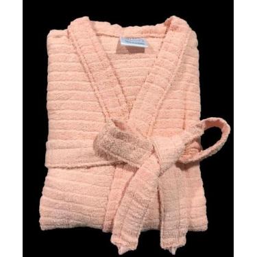 Imagem de Roupão de Banho Briza Atoalhado Infantil 100% Algodão Manga Curta (401