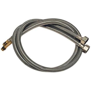 Imagem de Par Flexivel Quente e Frio Monocomando 80 Cm 1/2 x M10 - T114BK80 - Ca