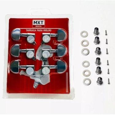Imagem de Tarraxa Violão Aço Blindada 54 Mxt