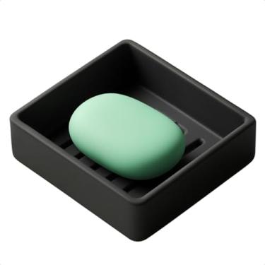 Imagem de Saboneteira Porta Sabonete Suporte Escorredor Antiderretimento Banheiro Box Lavabo Pia Minimalista (Tipo 1)