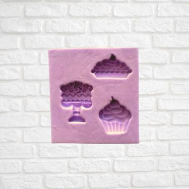 Imagem de Molde de silicone confeitaria bolo torta cupcake f617 - CM
