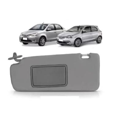Imagem de Quebra Sol com Espelho Etios Sedan / Hatch 2012/... Lado Direito - New