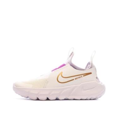 Imagem de Nike Tênis infantil Flex Runner 2 (criança grande), Branco/Cobre Metálico, 1.5 Little Kid