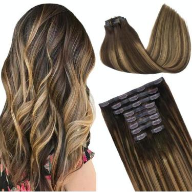 Imagem de Extensões de cabelo GOO GOO Real Human Hair 18 polegadas 170 g 9 unida