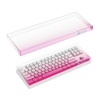 Imagem de Attack Shark Capa contra poeira para teclado de 87 teclas KC03 rosa