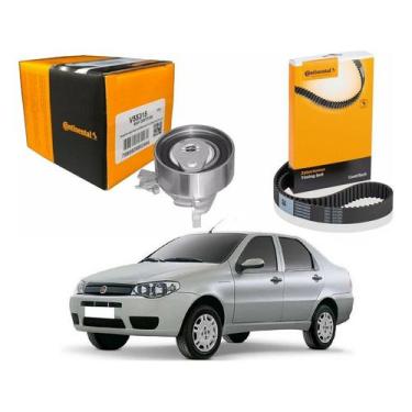 Imagem de Kit Correia Dentada Tensor Siena 1.8 8v 2004 A 2010 - ContiTech