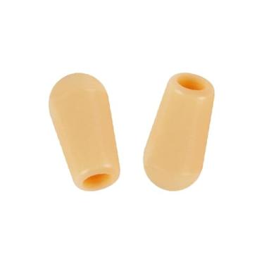 Imagem de DIAO79NI Pontas de interruptor métrico básico de 4 mm para guitarra de 3 vias, tampas de interruptor LP para importação China Japão Epiphone Les Paul, seletor de captação, creme vintage (conjunto de 2
