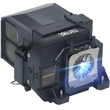 Imagem de QUJXU Lâmpada de substituição para projetor ELPLP77 para Epson V13H010L77 powerlite 1975W 1980WU 1985WU 4650 4750W 4770W 4855WU G5910 HC 1440 PC 1985 EB-1970W 4550 4888 55WU 4 Substituição da lâmpada