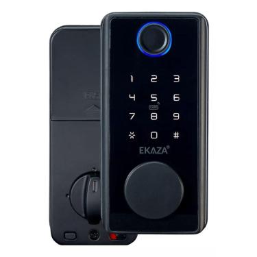 Imagem de Fechadura Inteligente Wifi Sobrepor Biometria Tag Ekaza Tuya