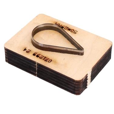 Imagem de YWBL-WH Base de Madeira 50x29mm Droga de água de Couro de água Die, Aço de Alta Densidade, Versátil para Couro, Papelão, Borracha, Plástico, Argila, Madeira, Com Tecnologia de Soldagem