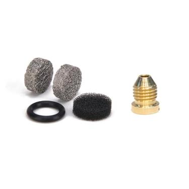 Imagem de Tucool Racing Pontas de bocal de orifício de espuma de 1,35 mm com um conjunto de filtro de malha de canhão de espuma (bocal de 1,35 mm e filtro de malha)