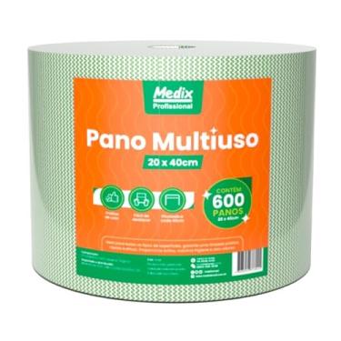 Imagem de Pano Multiuso Tipo Perfex – 600 Unidades 20x40cm, Alta Absorção, Resistência, Verde, Para Limpeza Profissional e Doméstica, Reutilizável e Higiênico (1)