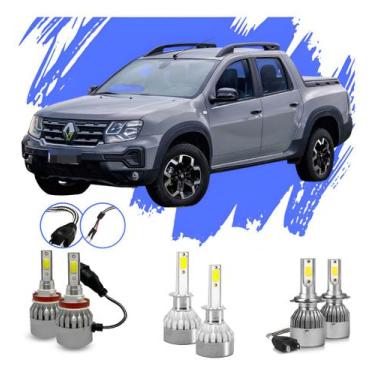 Imagem de Lâmpada Led Oroch 2015-2025 Kit H1 H7 H11 V10 - Efeito Xênon