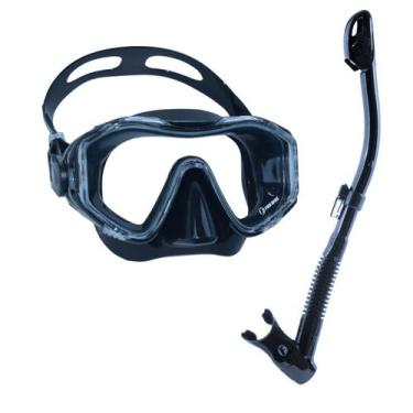 Imagem de KIT SUNSET SK-DRY, Máscara Snorkel Dry - FUN DIVE, Preto