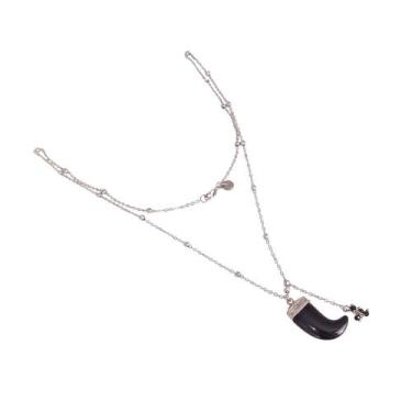 Imagem de Colar Feminino Dente Preto Gipsy Soul - Fabiana Haverroth