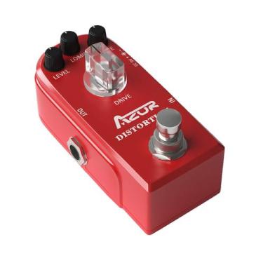 Imagem de Pedal de efeito de guitarra de distorção AZOR Vintage Analog para guit