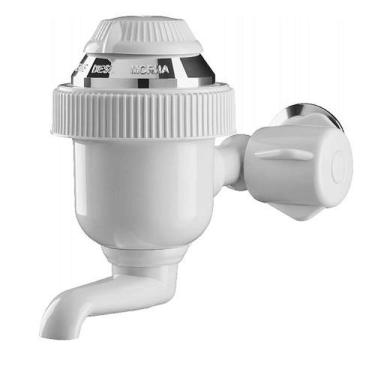 Imagem de Torneira Elétrica Branca 220v 4400w - Bica Móvel 360º - 3 Temperaturas