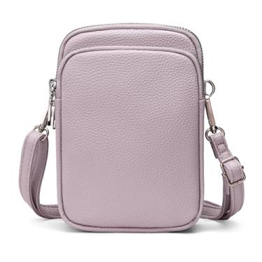 Imagem de JANKS Pequena bolsa transversal feminina mini bolsa de celular bolsa de viagem bolsa carteira bolsas ajustáveis sobre a alça de ombro, 05 Rosa