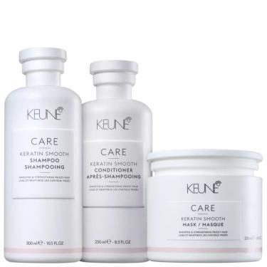 Imagem de Kit Keune Care Keratin Smooth (Shampoo + Condicionador + Máscara)