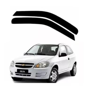 Imagem de Ki Calha de Chuva Celta 2000 a 2017 2 Portas Acrílico Fumê Ecoflex