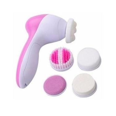 Imagem de Massageador Elétrico Cuidado De Beleza Rosto Limpador 5 Em 1 - Point M