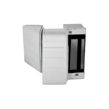 Imagem de Fechadura eletroímã para porta de vidro AL150 - AGL (Branco)