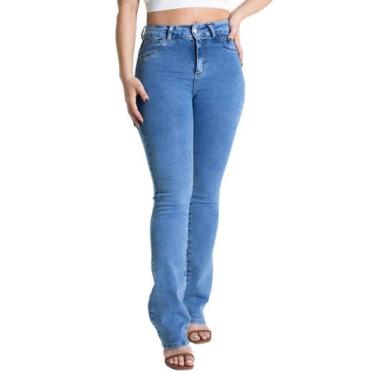 Imagem de Calça Jeans Sawary Levanta Bumbum - 281127 - Azul medio 40, Azul, 40