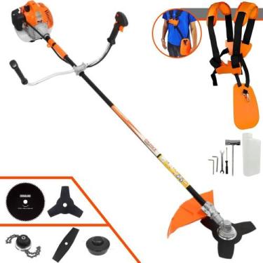 Imagem de Roçadeira Aparador de Grama Vulcan VR520H À Gasolina 2 Tempos 52cc 2,5