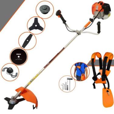 Imagem de Roçadeira Aparador de Grama Vulcan VR620H À Gasolina 2 Tempos 62cc 3HP