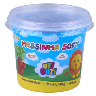 Imagem de Massa de Modelar Canson Soft Utiguti Base de Amido Azul Escuro 140g