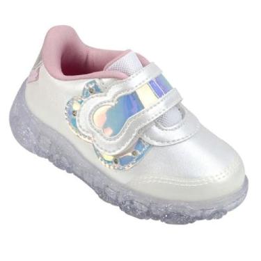 Imagem de Tenis Pampili Liz Luz Ref 682.073 Branco 022