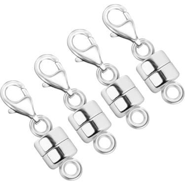 Imagem de Colar de lagosta, fechos e fechos de segurança, conversores de joias de ouro e prata 14K para pulseiras, extensor de corrente