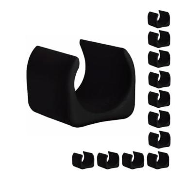 Imagem de Kit 12 Peças Proteção Para Pés Cadeiras 19mm Preto - 2306 Mor