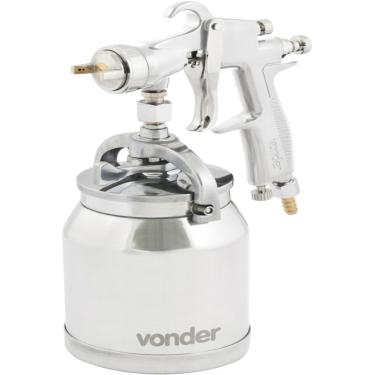 Imagem de Pistola Para Pintura Sucção 1,5mm 3,9 Pcm Caneca Alumínio 1