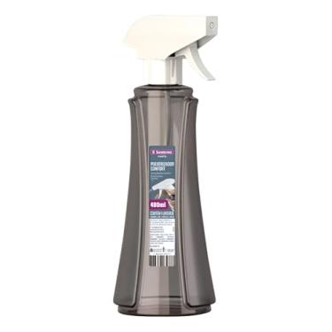 Imagem de Pulverizador Confort, Plástico Cinza Fumê, 480ml, Bico Ajustável com 3 Funções, Gatilho Ergonômico, Multiuso