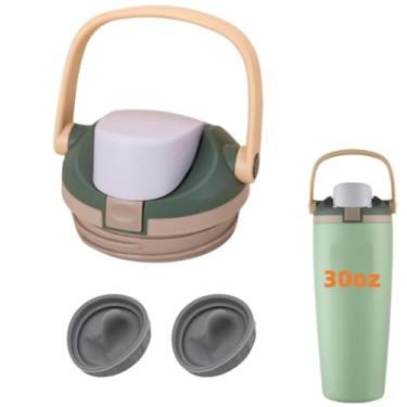 Imagem de Tampa de substituição adequada para garrafa de água Owala FreeSip Sway, 850 g, 2 peças de rolha de substituição compatíveis com Owala FreeSip Sway 850 g