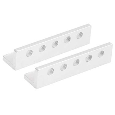 Imagem de Suporte de viga em forma de L Acessórios para robôs de alumínio para serviços pesados ​​Blocos de construção estruturais para robôs Pitsco Tetrixrobotics Silver 12x12x48mm Par