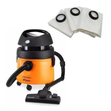 Imagem de Saco Para Aspirador De Pó Electrolux GT2000 Antigo Pro Com 3 Unidades 