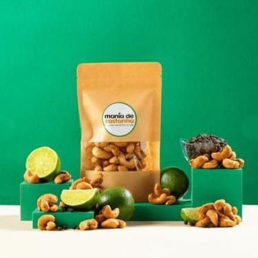 Imagem de Castanha de Caju Lemon Pepper 150g - Mania De Castanha