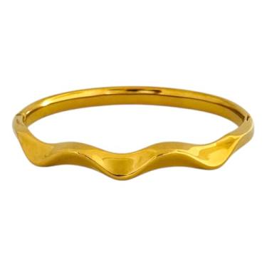 Imagem de Pulseira Bracelete Dourado Brilhante ZERASTOCK Brix