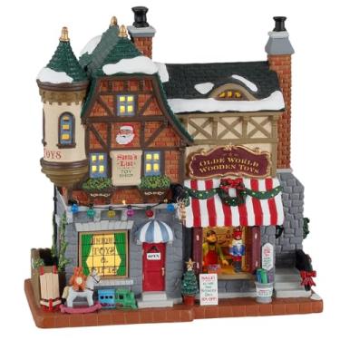 Imagem de Lemax Christmas Village Santas List Toy Shop Bateria Led