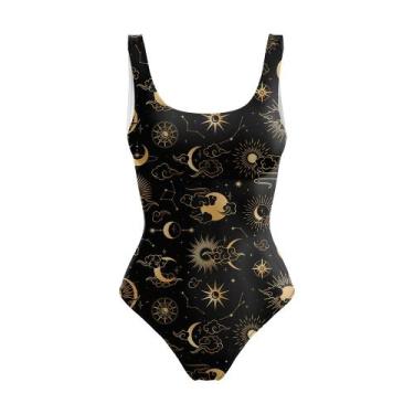 Imagem de Body Maiô Estampado Raveup Constelação Noturna - NoBrand, P