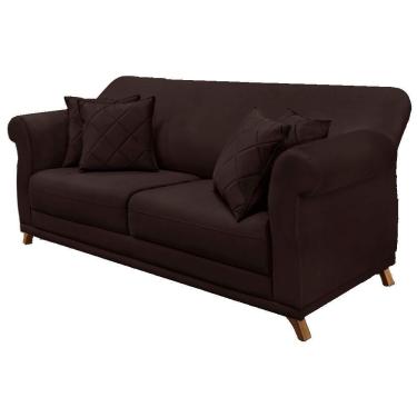 Imagem de Sofa 2 Lugares Retro Polo 160cm Com Almofada Suede 1102 Ezz 1102