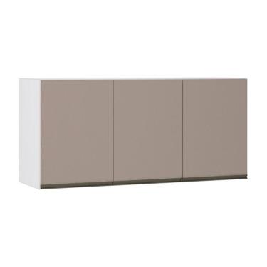 Imagem de Maleiro Ponte Aérea 3 Portas 145cm Branco C/Connect