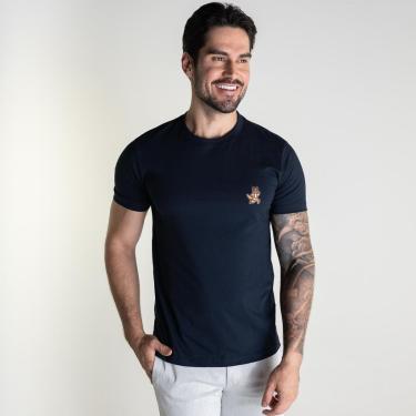 Imagem de Camiseta Acostamento Fox Azul Marinho-Masculino