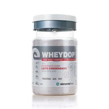 Imagem de WheyDop ISO (900g) - Sabor: Morango c/ Leite Condensado - Elemento Pur